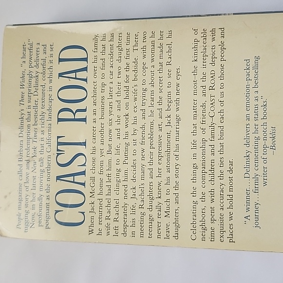 EUC Author Barbara Delinsky Coast Road Paperback Book - Picture 3 of 6
